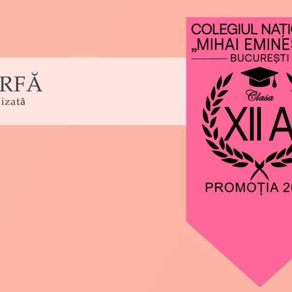 Eșarfa absolvire Magenta